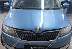 Установка сигнализации на Skoda Rapid